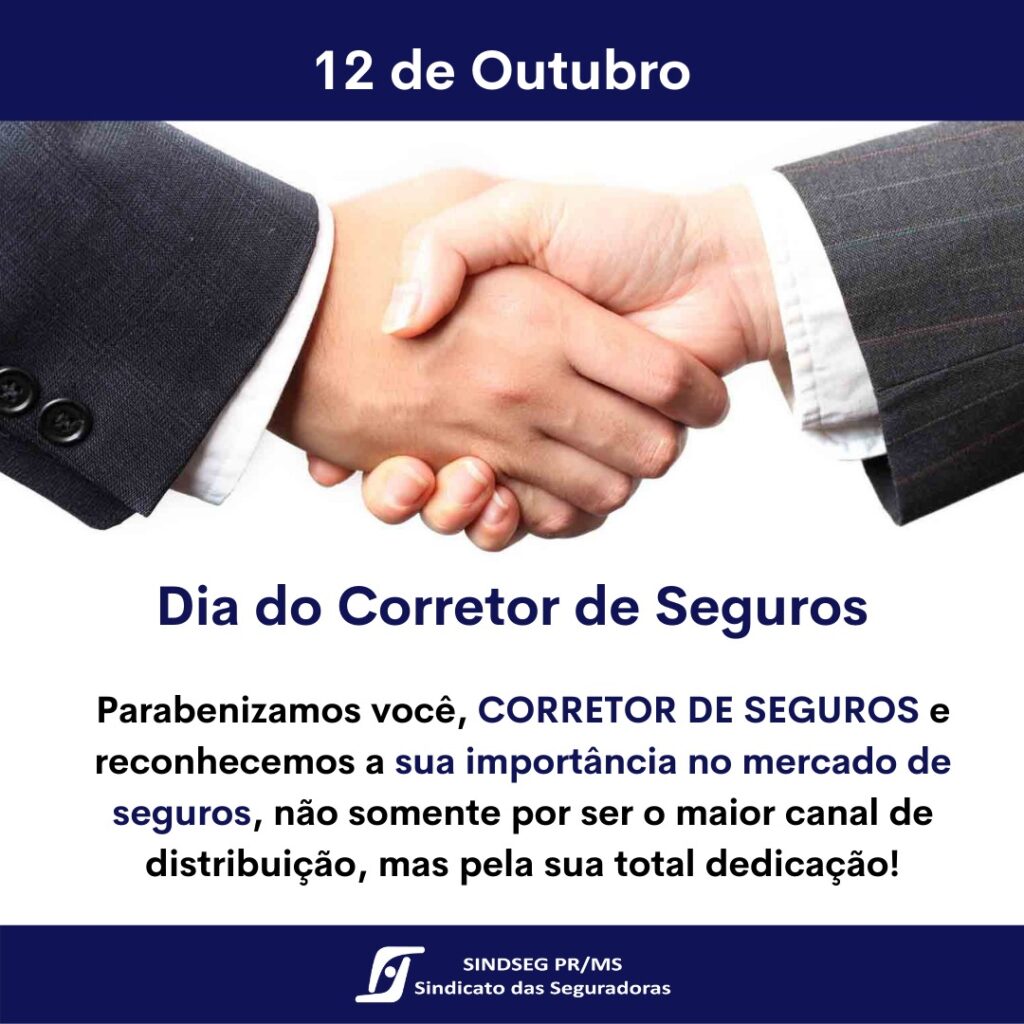 12 de Outubro - Homenagem Corretor de Seguros