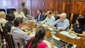 Leia mais sobre o artigo Guilherme Bini comanda a primeira reunião de diretoria como presidente do Sindseg PR/MS